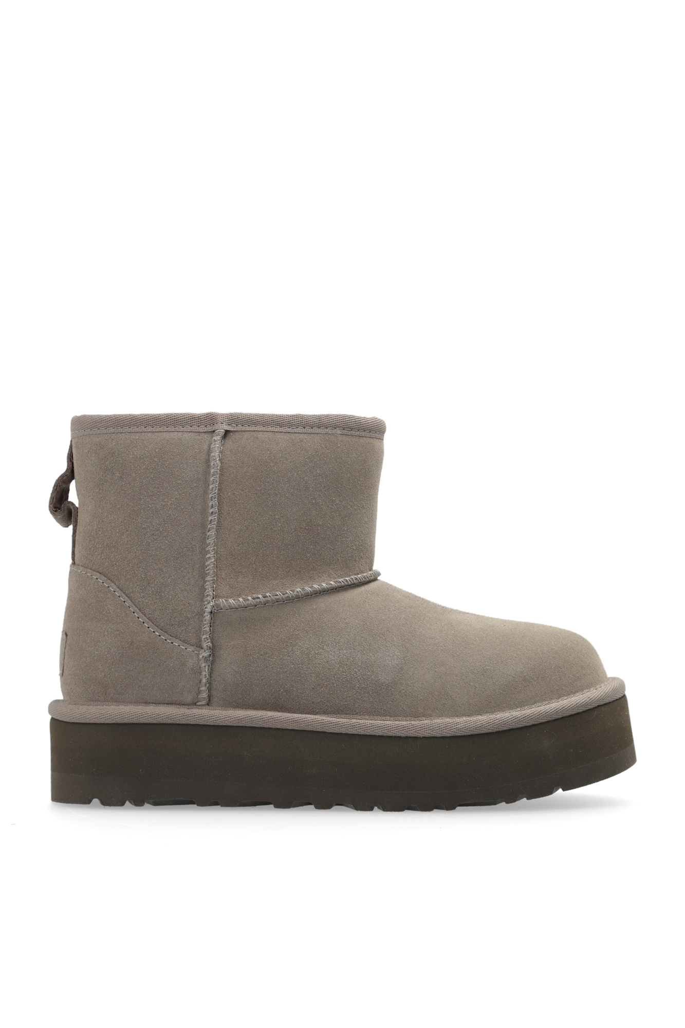 Grey 'K Classic Mini Platform' snow boots UGG Kids - UGG Fluffita